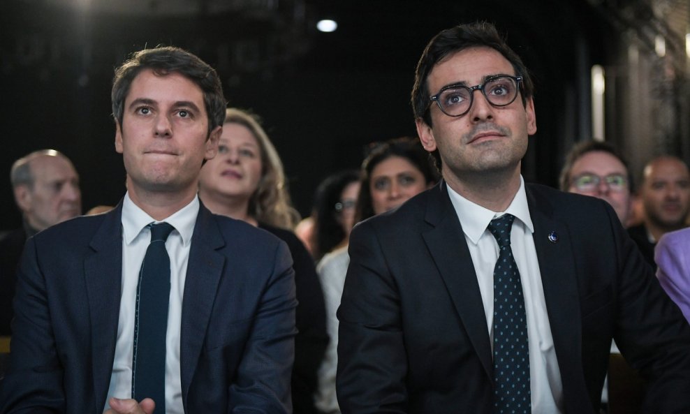 Gabriel Attal i Stéphane Séjourné