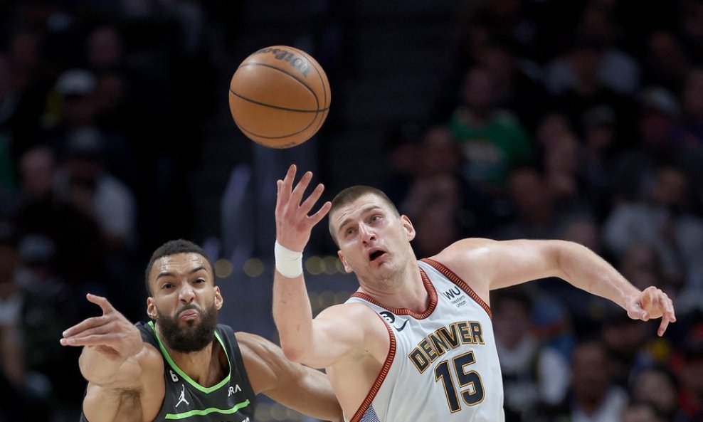 Nikola Jokić Denver i Rudy Gobert Minnesota