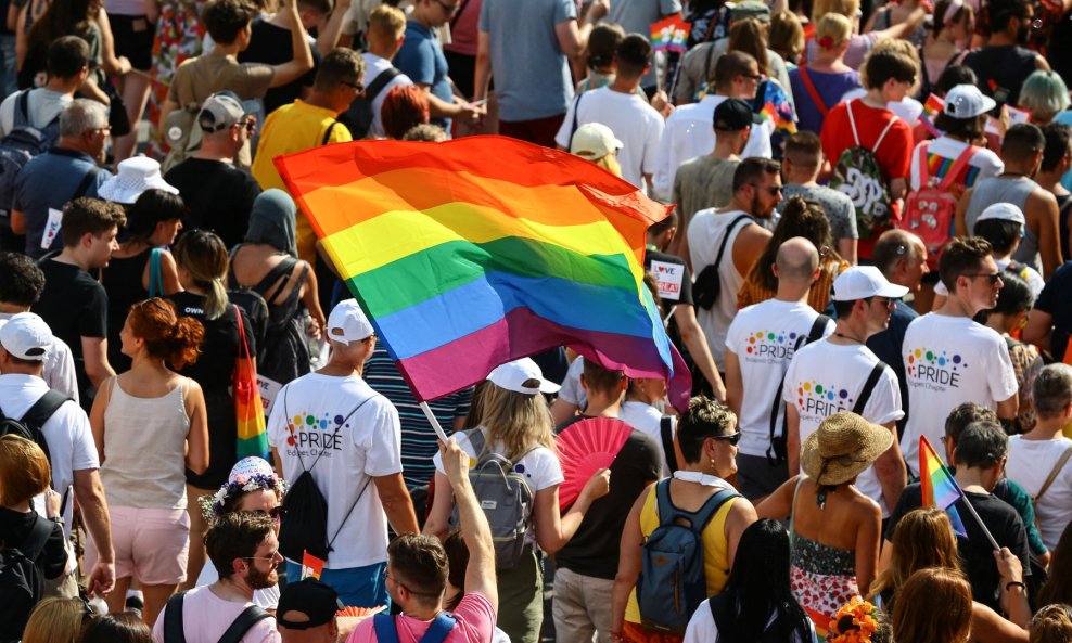 Povorka ponosa u Budimpešti 2021.