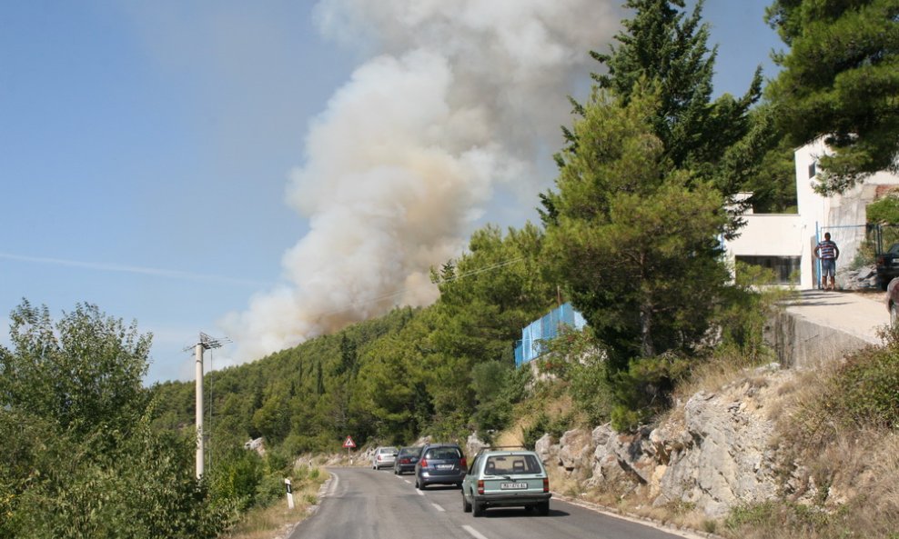 Požar kod Vrgorca