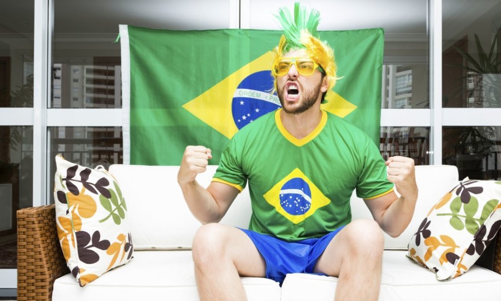 navijač brazila