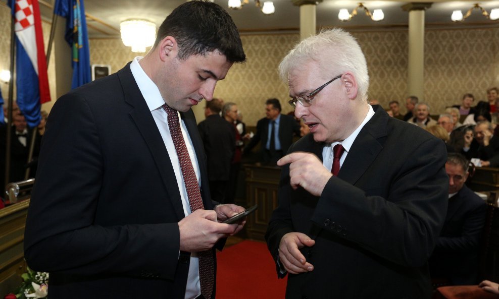Davor Bernardić i Ivo Josipović