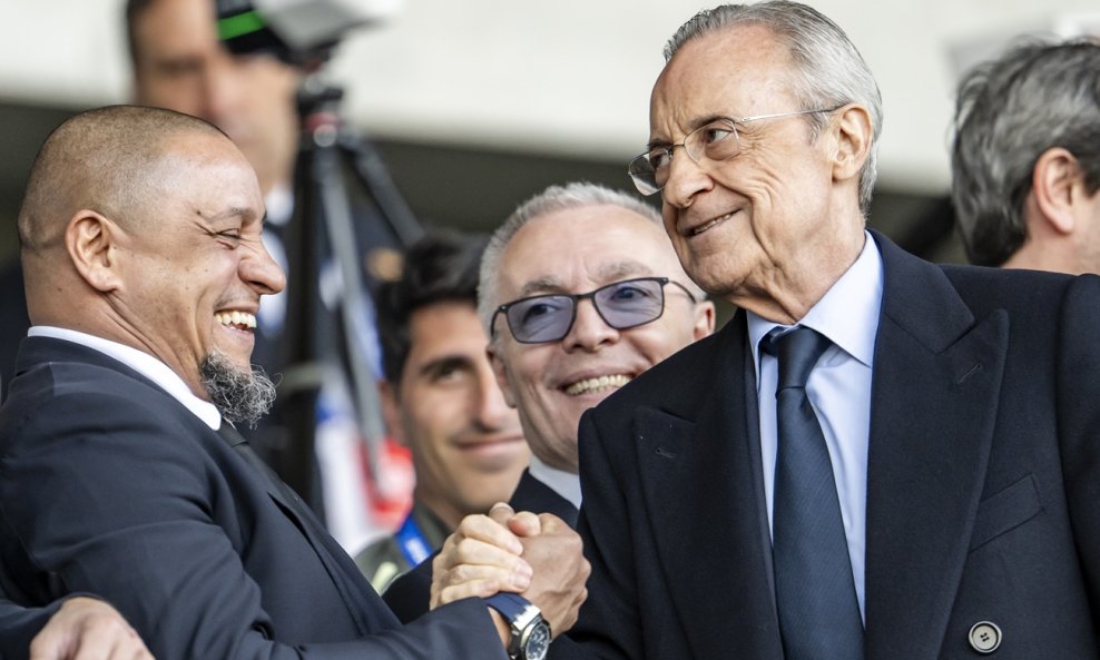 Florentino Perez i Roberto Carlos