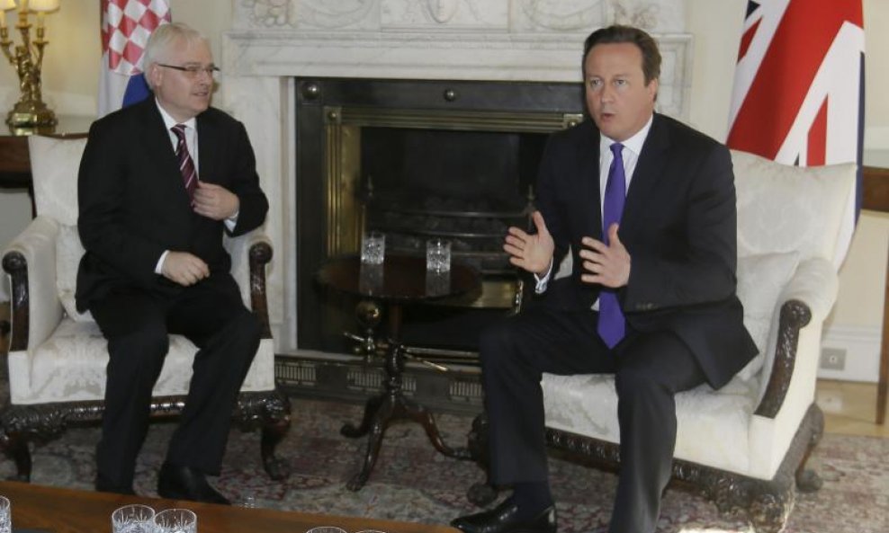 Ivo Josipović i David Cameron