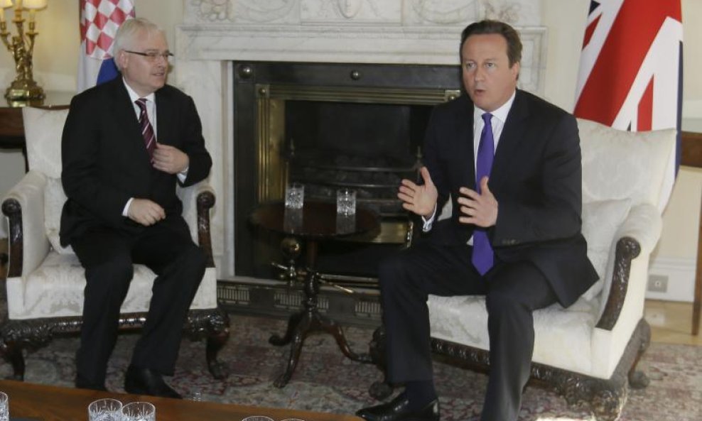 Ivo Josipović i David Cameron