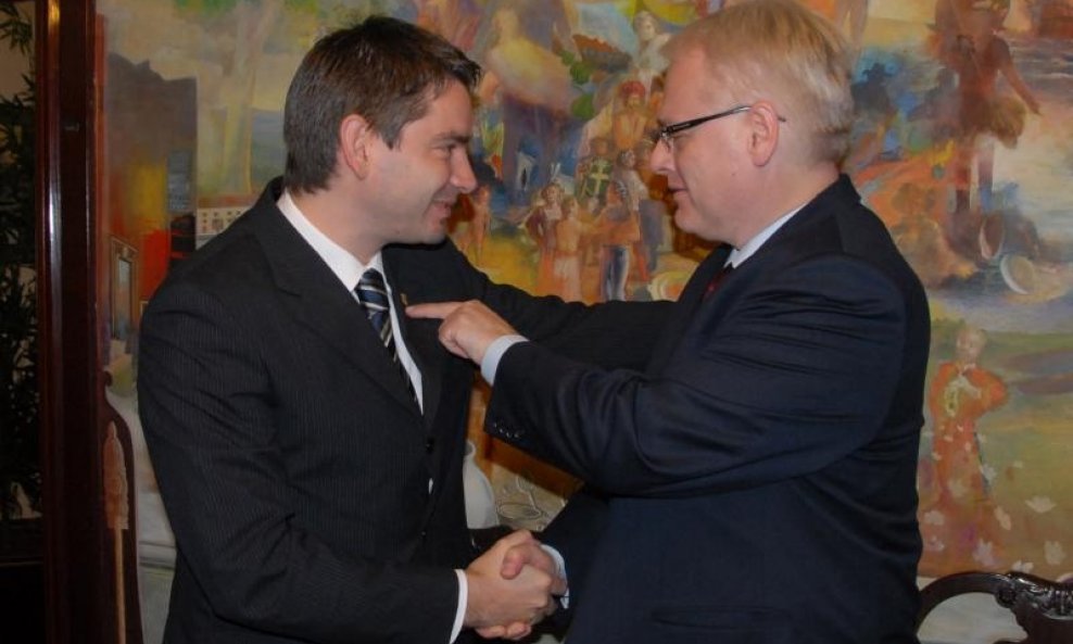 Boris Miletić i Ivo Josipović