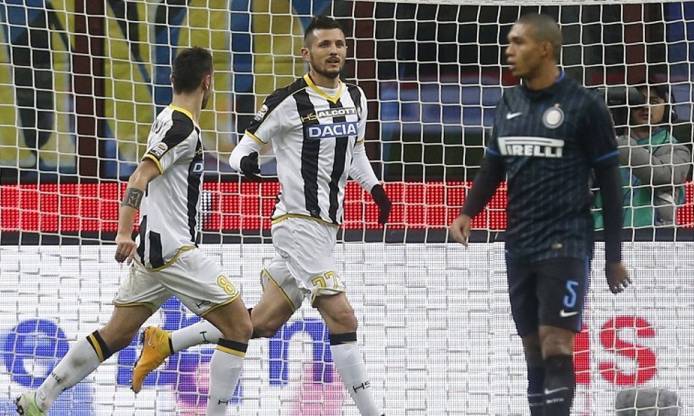 Udinese zabija Interu