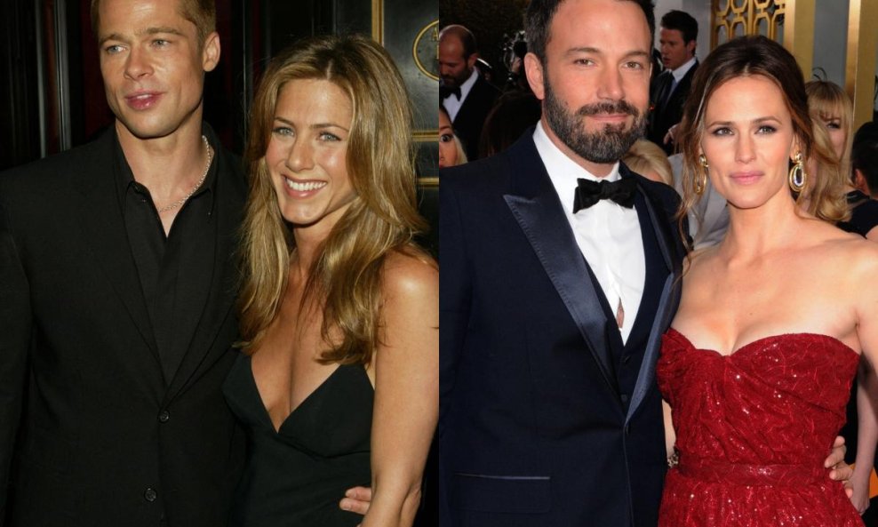 Brad Pitt i Jennifer Aniston, Ben Affleck i Jennifer Garner
