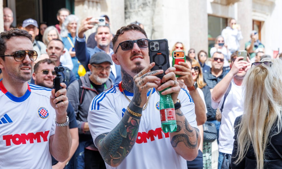 Tom Aspinall u Splitu izazvao pomutnju