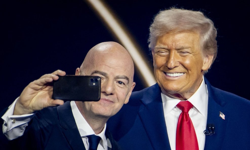 Gianni Infantino i Donald Trump