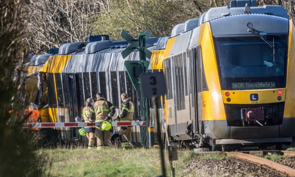 Sudar vlakova u Danskoj