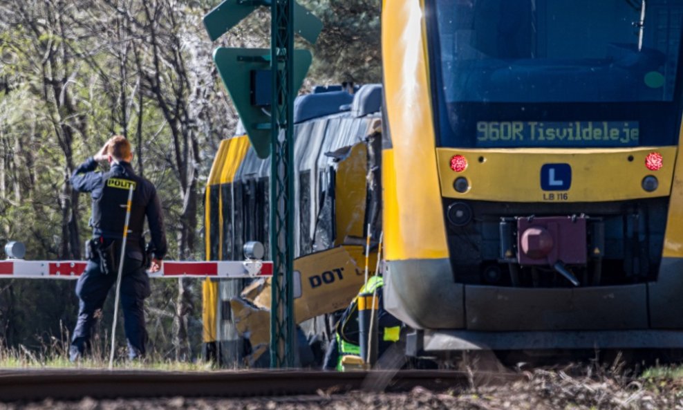 Sudar vlakova u Danskoj
