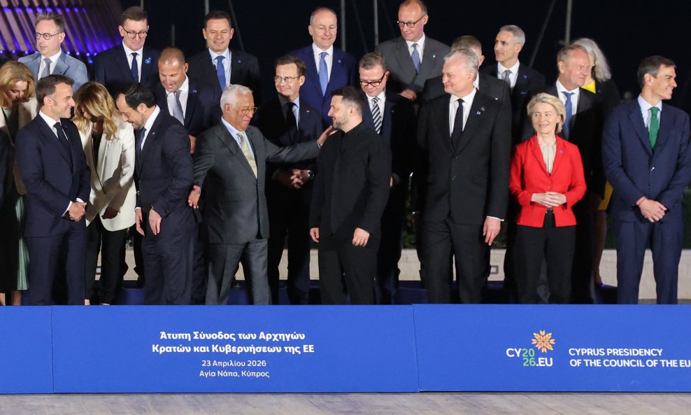 Europski čelnici na Cipru