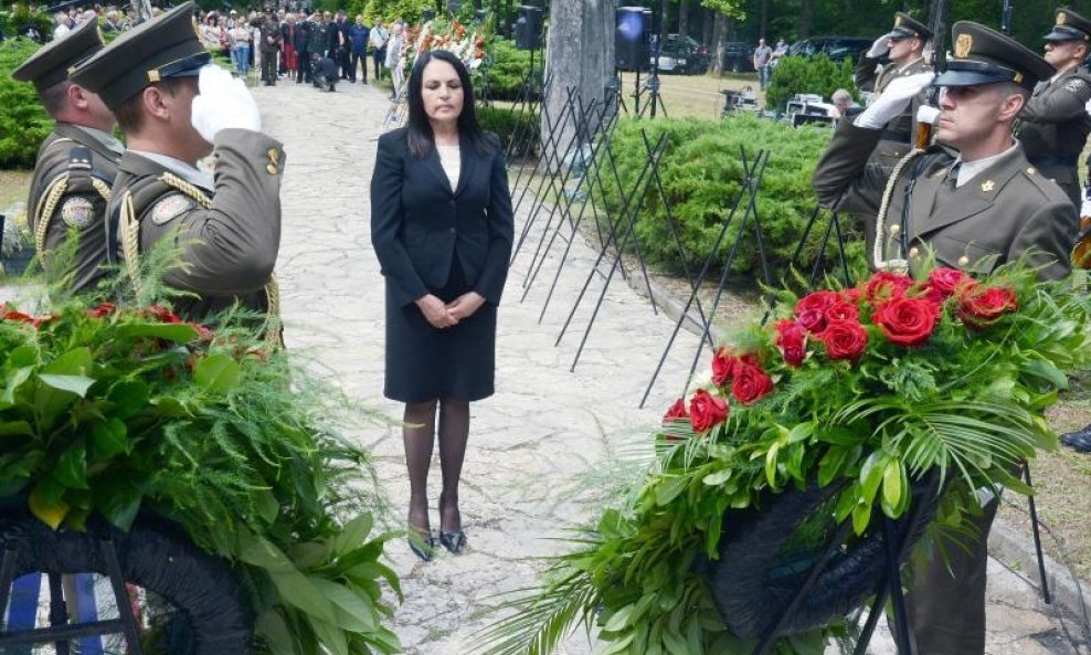 Dubravka Jurlina Alibegović na proslavi Dana antifašističke borbe