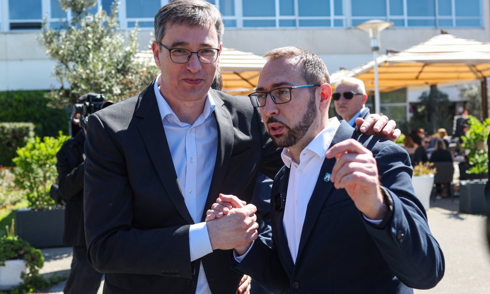 Gradonačelnik Zagreba Tomašević i Budimpešte Gergely Karácsony