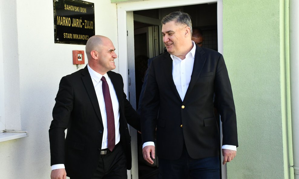 Josip Dabro i Zoran Milanović