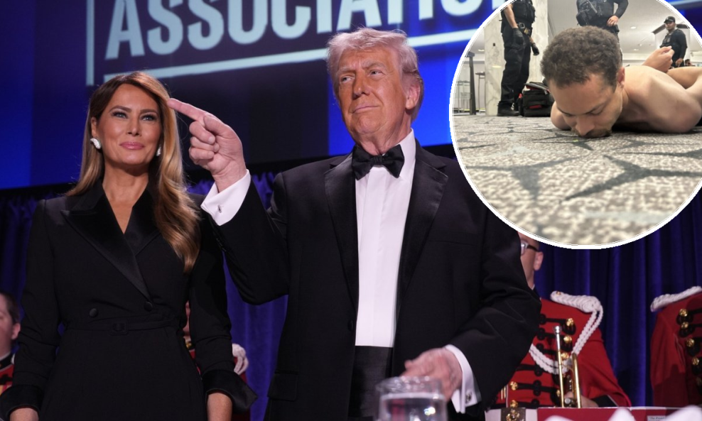 Trumpovi na večeri i napadač Cole Tomas Allen