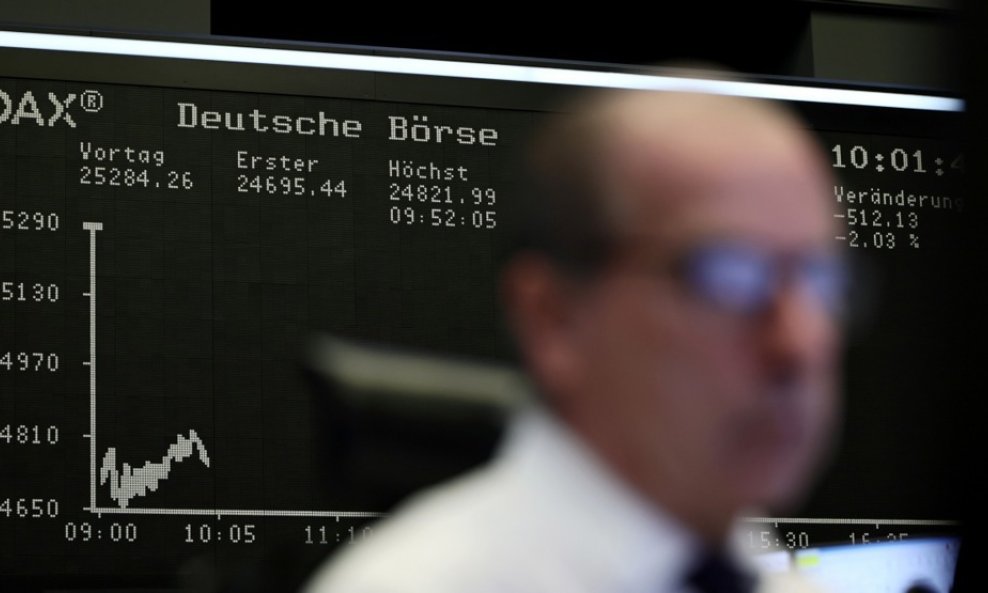 Burza, Njemačka - Ilustracija