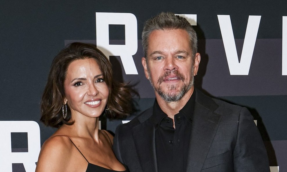 Luciana Barroso i Matt Damon