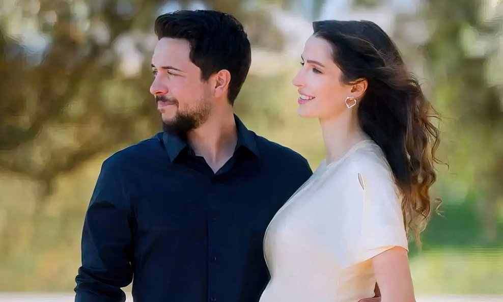 princ Hussein i princeza Rajwa