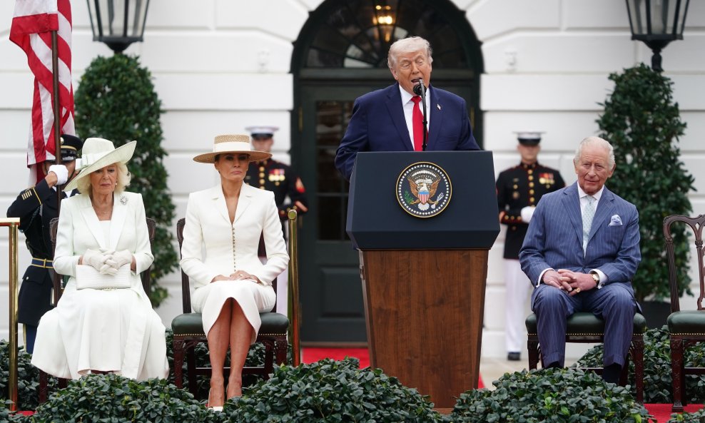 Kralj Charles III i Donald Trump