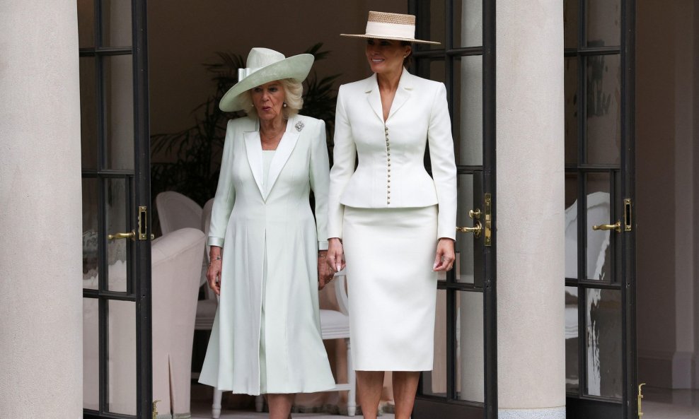 Melania Trump i kraljica Camilla