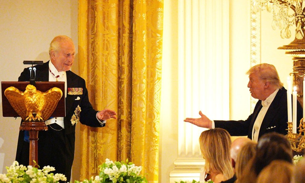 Kralj Charles III, Donald Trump