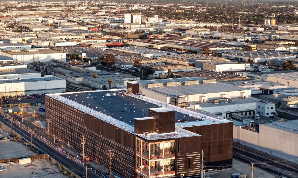 AI podatkovni centar - ilustracija