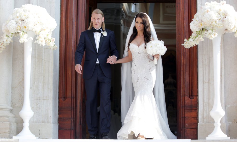 Domagoj i Ivana vjenčali su se 2017. u Umagu