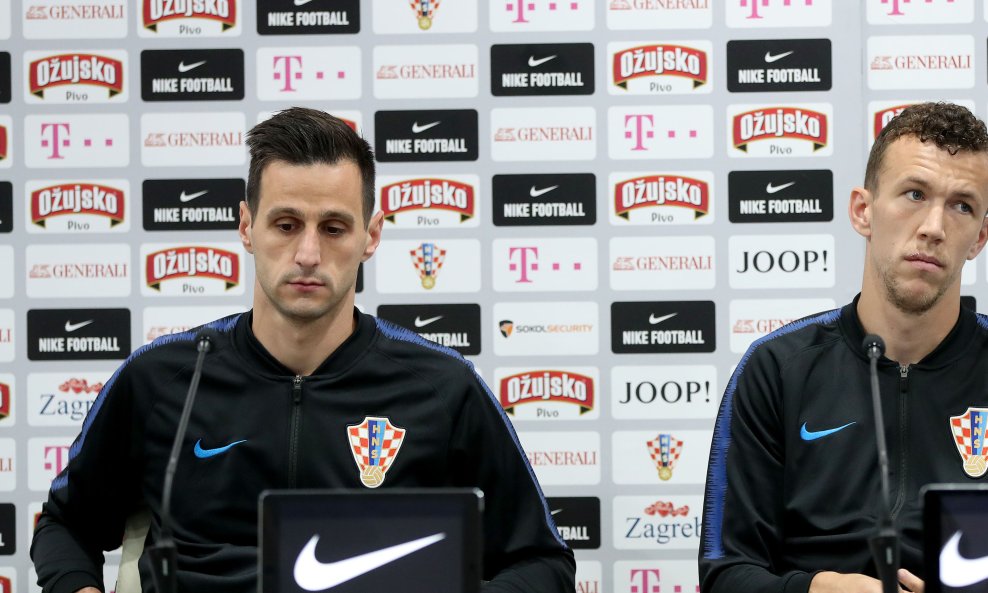 Nikola Kalinić i Ivan Perišić (arhiva)