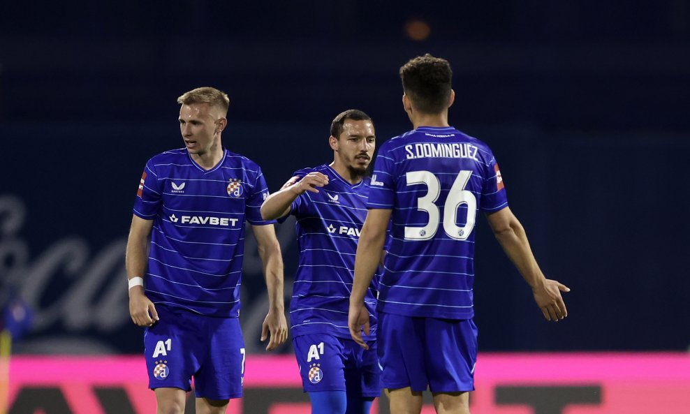 Stojković, Bennacer i Dominguez NK Dinamo