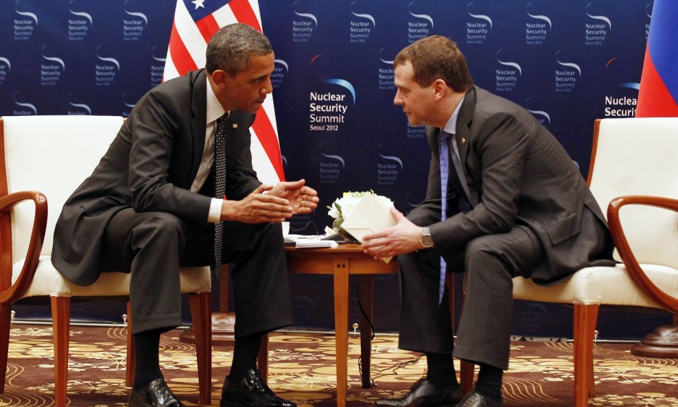 Barack Obama i Dmitrij Medvedev