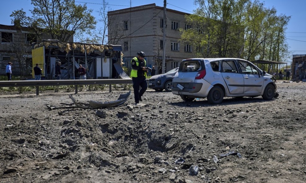 Posljedice jednog od ranijih napada Rusije na Ukrajinu