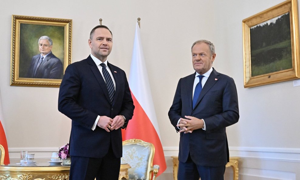Karol Nawrocki i Donald Tusk