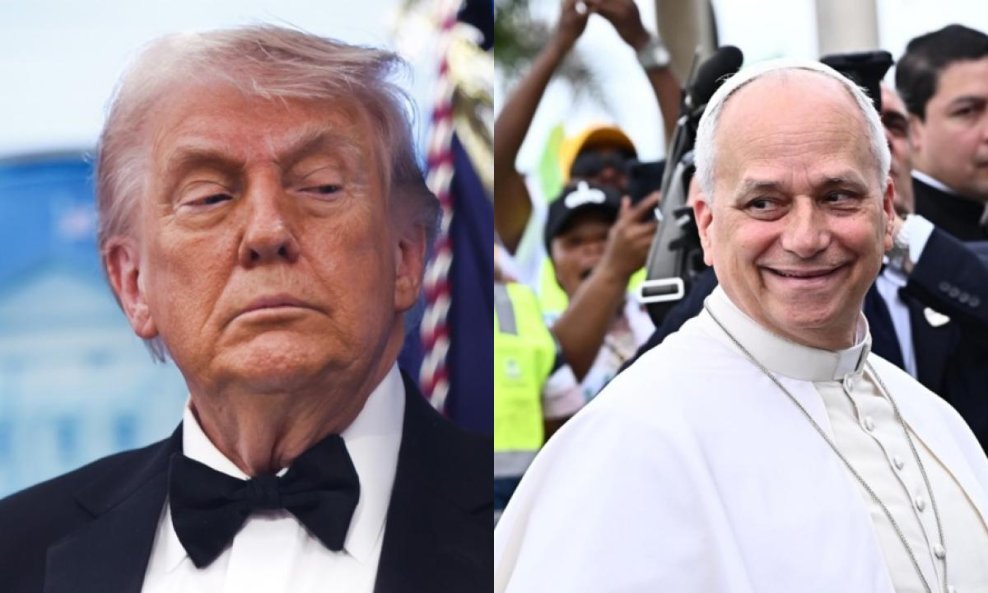 Donald Trump i papa Lav