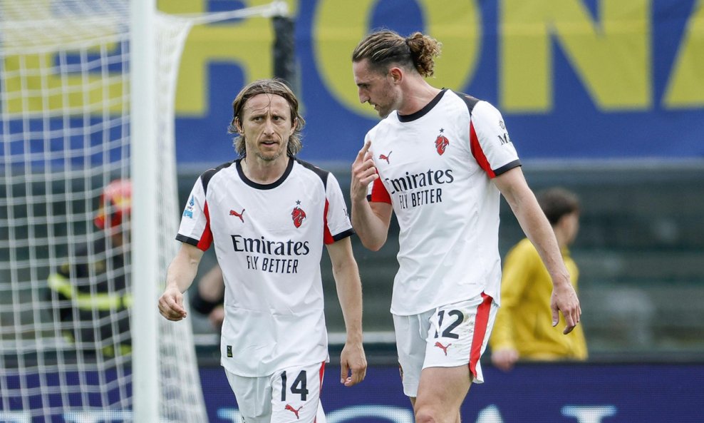 Luka Modrić i Adrien Rabiot