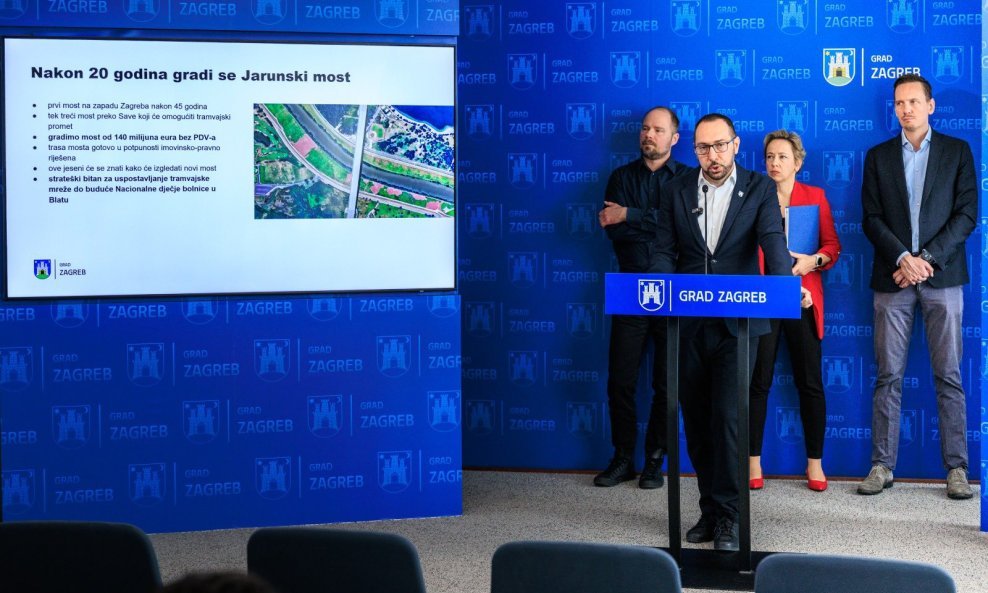 Tomašević predstavio hodogram izgradnje Jarunskog mosta