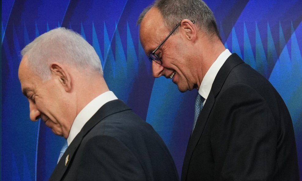 Benjamin Netanyahu i Friedrich Merz