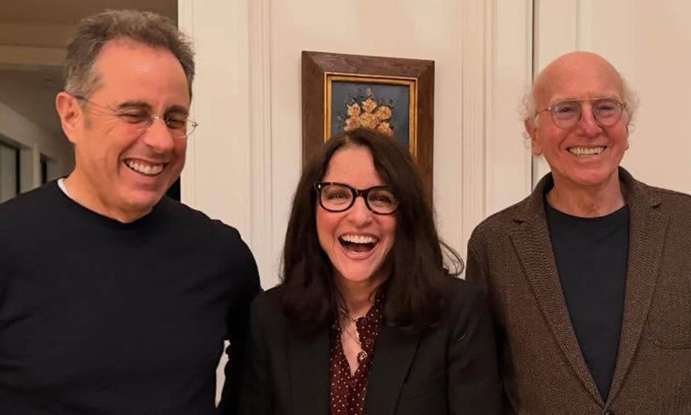 Jerry Seinfeld, Julia Louis-Dreyfus i Larry David
