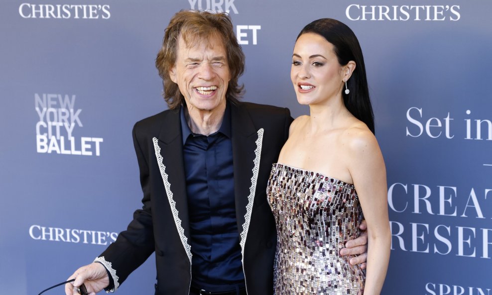 Mick Jagger i Melanie Hamrick