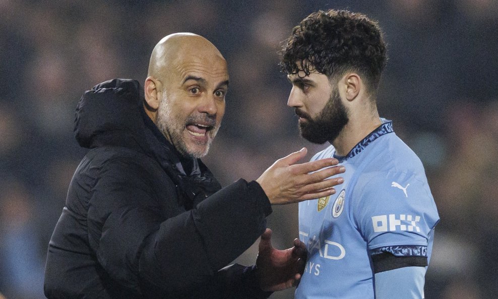 Pep Guardiola i Joško Gvardiol Manchester City