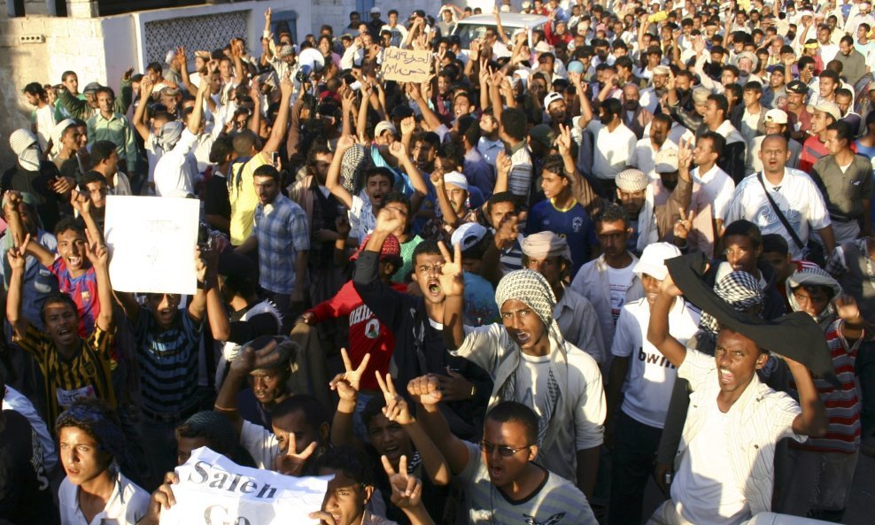 Prosvjedi u Jemenu arapska revolucija