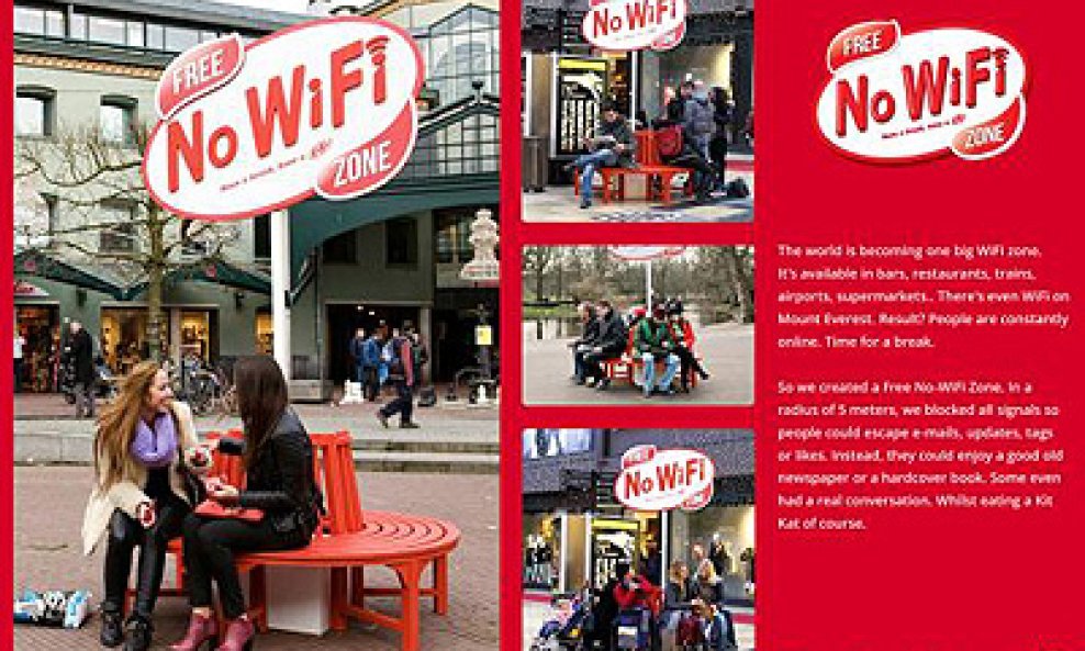 kit kat No Wi-Fi Zone