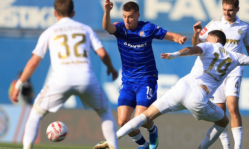 Detalj s utakmice Dinamo - Hajduk