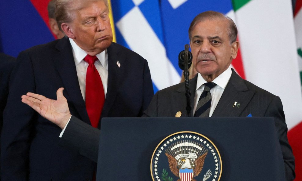 Donald Trump i pakistanski premijer Šebaz Šarif