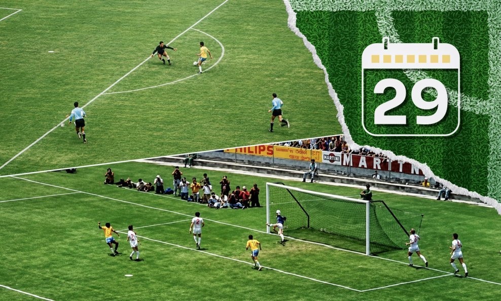 Pele na SP-u 1970.