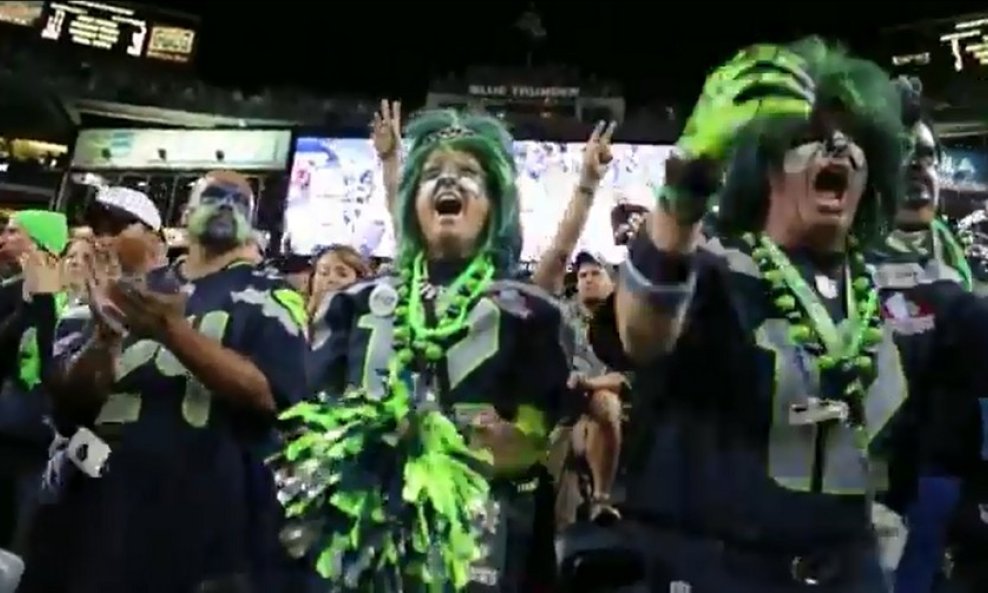 seahawks navijači guinnessov rekord funvideo