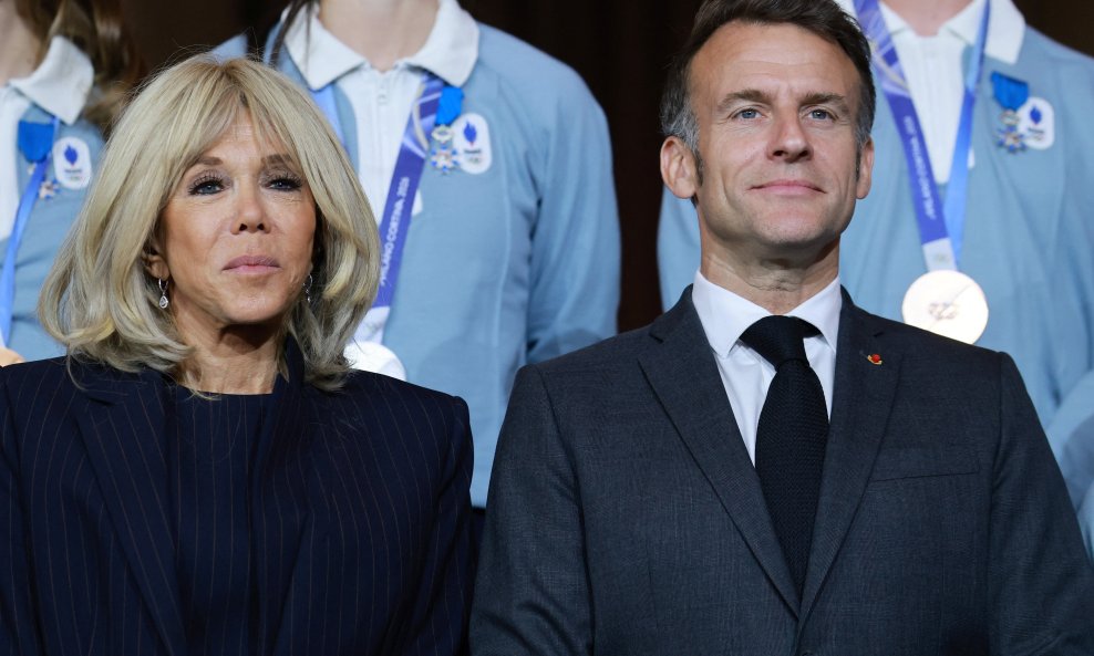 Emmanuel i Brigitte Macron