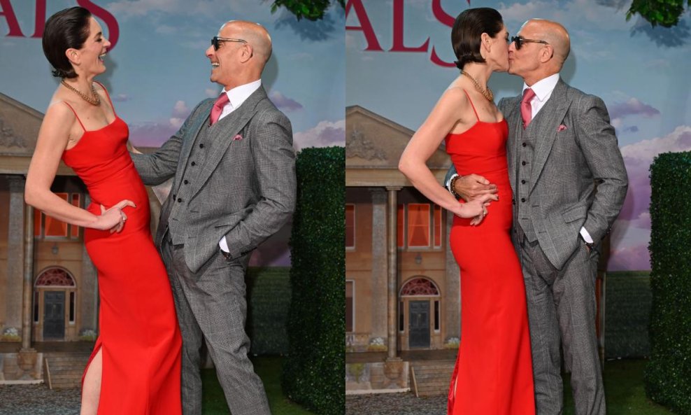Felicity Blunt i Stanley Tucci