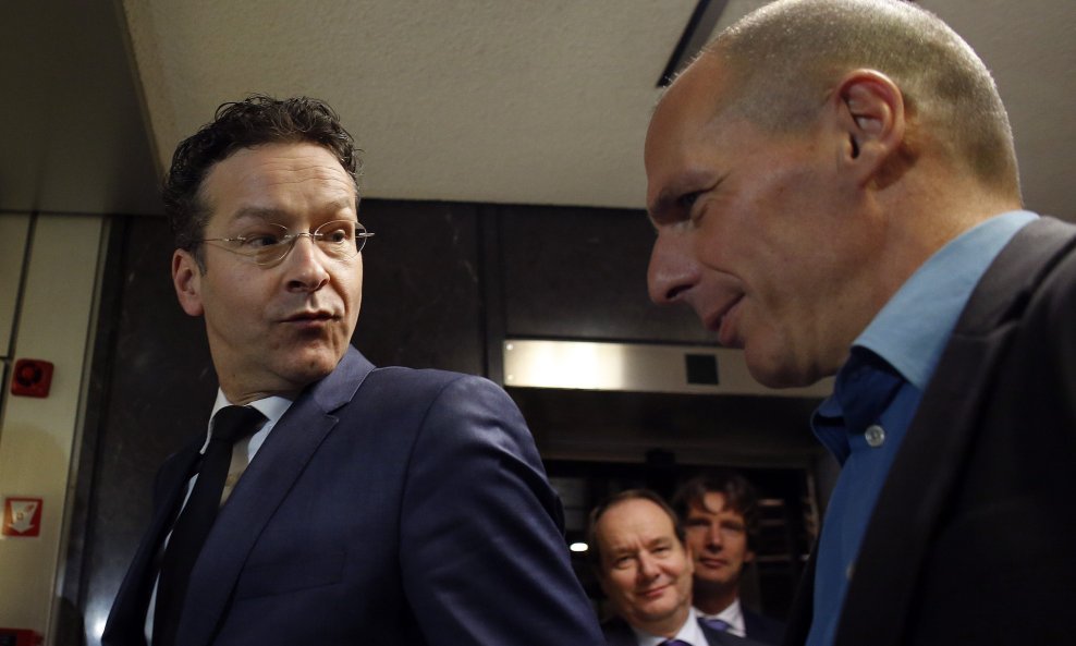 Jeroen Dijsselbloem i Janis Varufakis